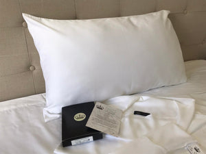 Luxury bamboo pillowcase hypoallergenic and breathable