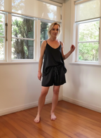 Black Luxe Bamboo Sleep Set