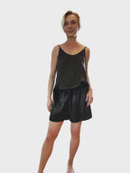 Silk top and shorts - video 