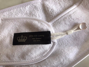 Durable Soft Headband/spa band for skin routine - ELITE SILK NEW ZEALAND adjustable strap